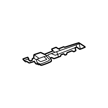 GM 85166829 Bracket, Mobile Telephone Radio 85166829 GM Bracket, Mobile Telephone Radio Illustration 1 of 1