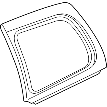 10353379 GM Side Panel, Upper Outer Driver Side Illustration 1 of 1