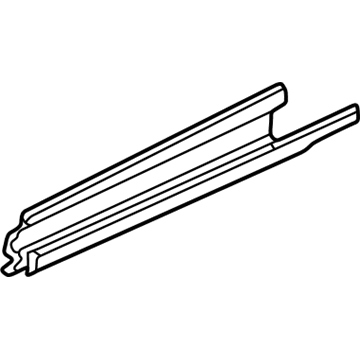 88894704 GM Belt Reinforcement, Driver Side Illustration 1 of 1