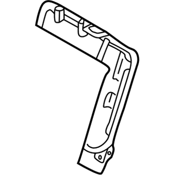 88970637 GM Seat Back Frame Illustration 1 of 1