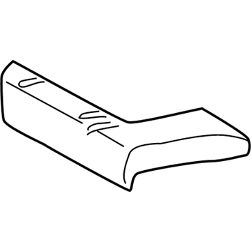 GM 88970631 Seat Cushion Pad 88970631 GM Seat Cushion Pad Illustration 1 of 1