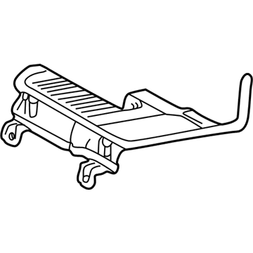 88970627 GM Cushion Frame Illustration 1 of 1