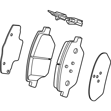 Cadillac XT4 Brake Pads - 85127932