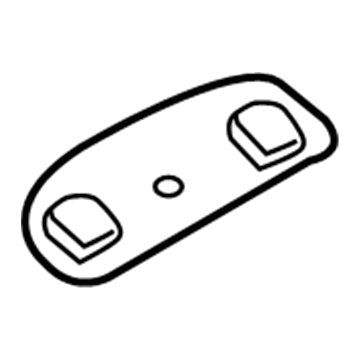 GM 23166789 Plate 23166789 GM Plate Illustration 1 of 1