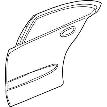 Pontiac 22643606 Outer Panel