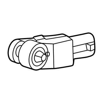 Buick 13525283 Front Impact Sensor