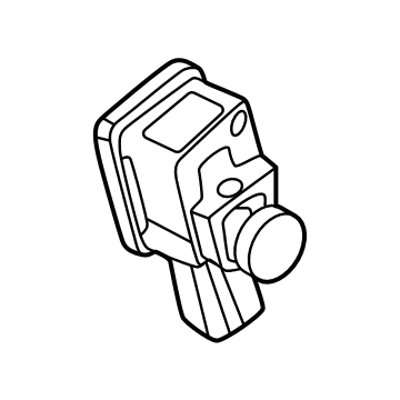 Buick 13552537 Side Impact Sensor