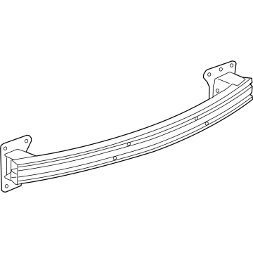 GM 84338549 Impact Bar 84338549 GM Impact Bar Illustration 1 of 1