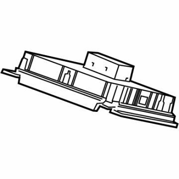 GM 85022137 Module, Rear 85022137 GM Module, Rear Illustration 1 of 1