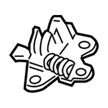 25803534 GM Latch Assembly Illustration 1 of 1