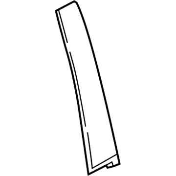26250450 GM Applique, Rear Driver Side Illustration 1 of 1