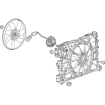 Cadillac 85058827 Fan Assembly