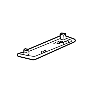 Cadillac 85565426 Rear Rocker Molding Cover