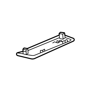 Cadillac 85565426 Front Rocker Molding Cover