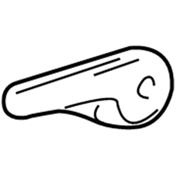 Pontiac 88899511 Recline Handle
