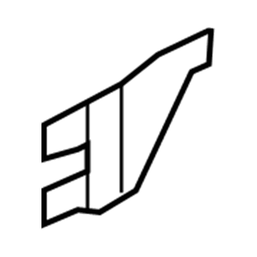 20979049 GM Front Extension, Passenger Side Illustration 1 of 1