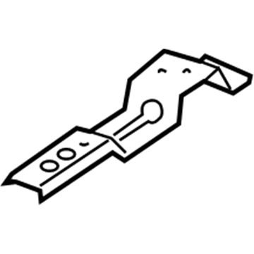 20765774 GM Fender Mounting Bracket, Front Driver Side Illustration 1 of 1