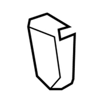 15119531 GM Bumper Bracket, Passenger Side Illustration 1 of 1
