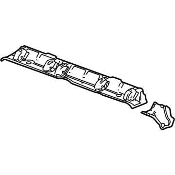 GM 84850192 Lower Crossmember 84850192 GM Lower Crossmember Illustration 1 of 1