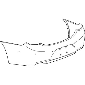 Buick LaCrosse Bumper Cover - 26686246