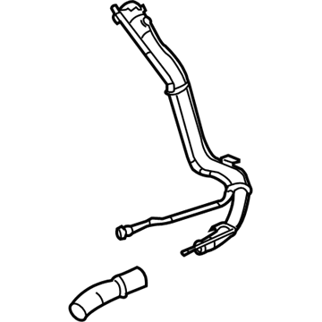 Chevy Malibu Fuel Filler Neck - 25829295