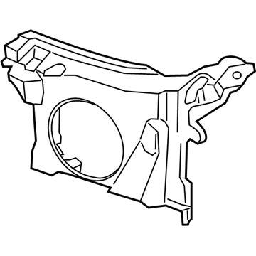 GM 16525843 Mount Bracket, Driver Side 16525843 GM Mount Bracket, Driver Side Illustration 1 of 1
