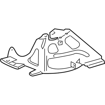 GM 22626691 Bracket, Driver Side 22626691 GM Bracket, Driver Side Illustration 1 of 1