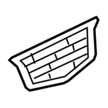 84056212 GM Emblem, Front Passenger Side Illustration 1 of 1