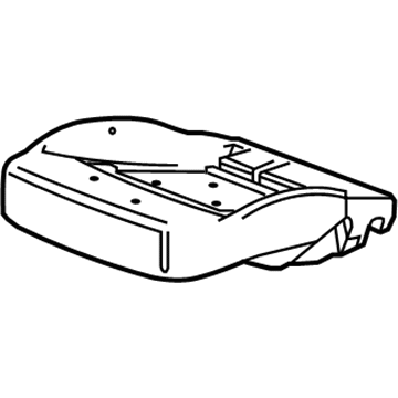 Chevy Malibu Limited Seat Cushion - 23493955