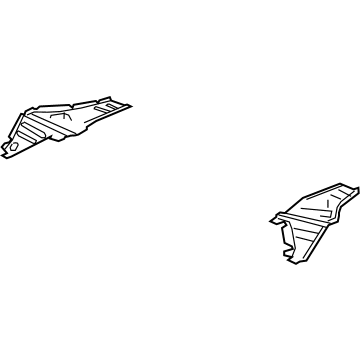 GM 96991748 Side Panel 96991748 GM Side Panel Illustration 1 of 1