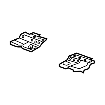 GM 20788228 Anchor Plate, Driver Side 20788228 GM Anchor Plate, Driver Side Illustration 1 of 1
