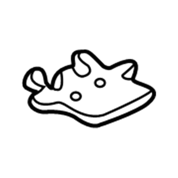 22594023 GM Console Bracket Illustration 1 of 1