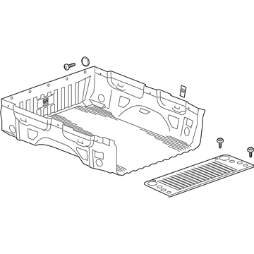 GM 23221572 Liner 23221572 GM Liner Illustration 1 of 1