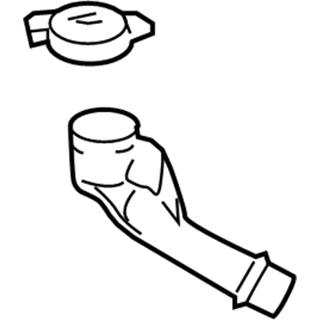 15841879 GM Filler Tube Illustration 1 of 1