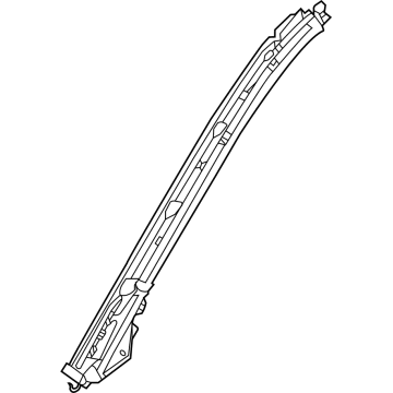 GM 85143922 Retaining Bracket, Driver Side 85143922 GM Retaining Bracket, Driver Side Illustration 1 of 1