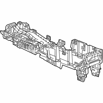 84759935 GM Console Base, Front Illustration 1 of 1