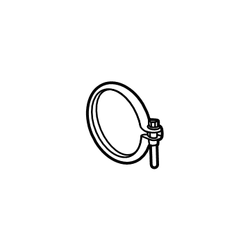 Cadillac 11603519 Converter & Pipe Clamp