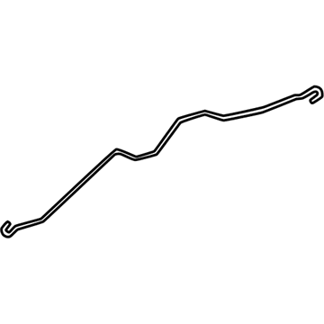 GM 16629454 Lock Rod, Passenger Side 16629454 GM Lock Rod, Passenger Side Illustration 1 of 1