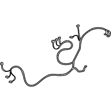 15372174 GM Harness, Passenger Side Illustration 1 of 1