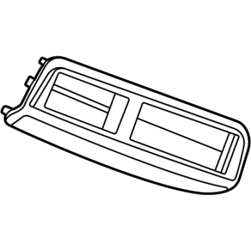 GM 13517039 Trim Bezel 13517039 GM Trim Bezel Illustration 1 of 1