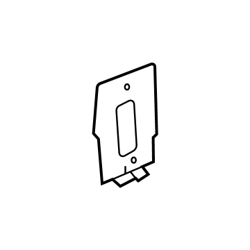 GM 42738842 Inner Rail Support Plate, Front Driver Side 42738842 GM Inner Rail Support Plate, Front Driver Side Illustration 1 of 1