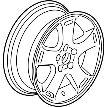 Chevy 9595417 Wheel, Alloy