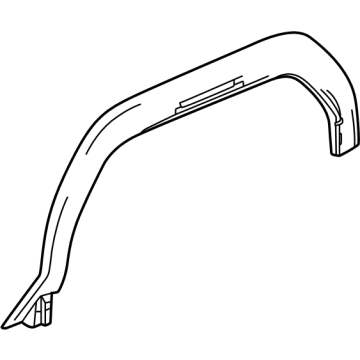 GMC Sierra EV Door Moldings - 85683728