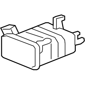 GM 15941577 Vapor Canister 15941577 GM Vapor Canister Illustration 1 of 1