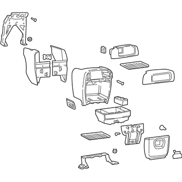 Chevy 10333613 Console Assembly