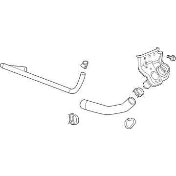 Chevy Silverado 2500 HD Fuel Filler Neck - 85585194