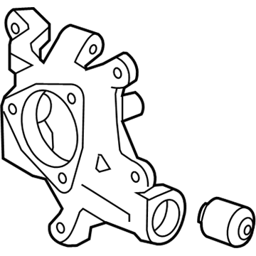GM 23432049 Knuckle, Rear Passenger Side 23432049 GM Knuckle, Rear Passenger Side Illustration 1 of 1