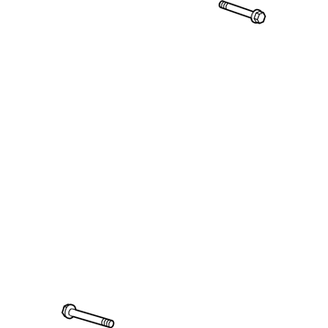 GM 11611105 Upper Control Arm Bolt 11611105 GM Upper Control Arm Bolt Illustration 1 of 1