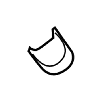 GM 15776792 Wiper Arm Cap 15776792 GM Wiper Arm Cap Illustration 1 of 1