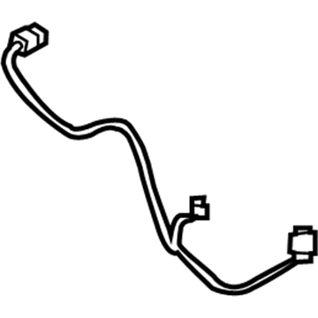 GM 25939583 Antenna Cable 25939583 GM Antenna Cable Illustration 1 of 1